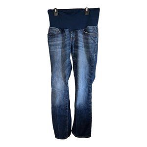 A Pea in the Pod Maternity Denim Jeans~Size Small~Straight Leg